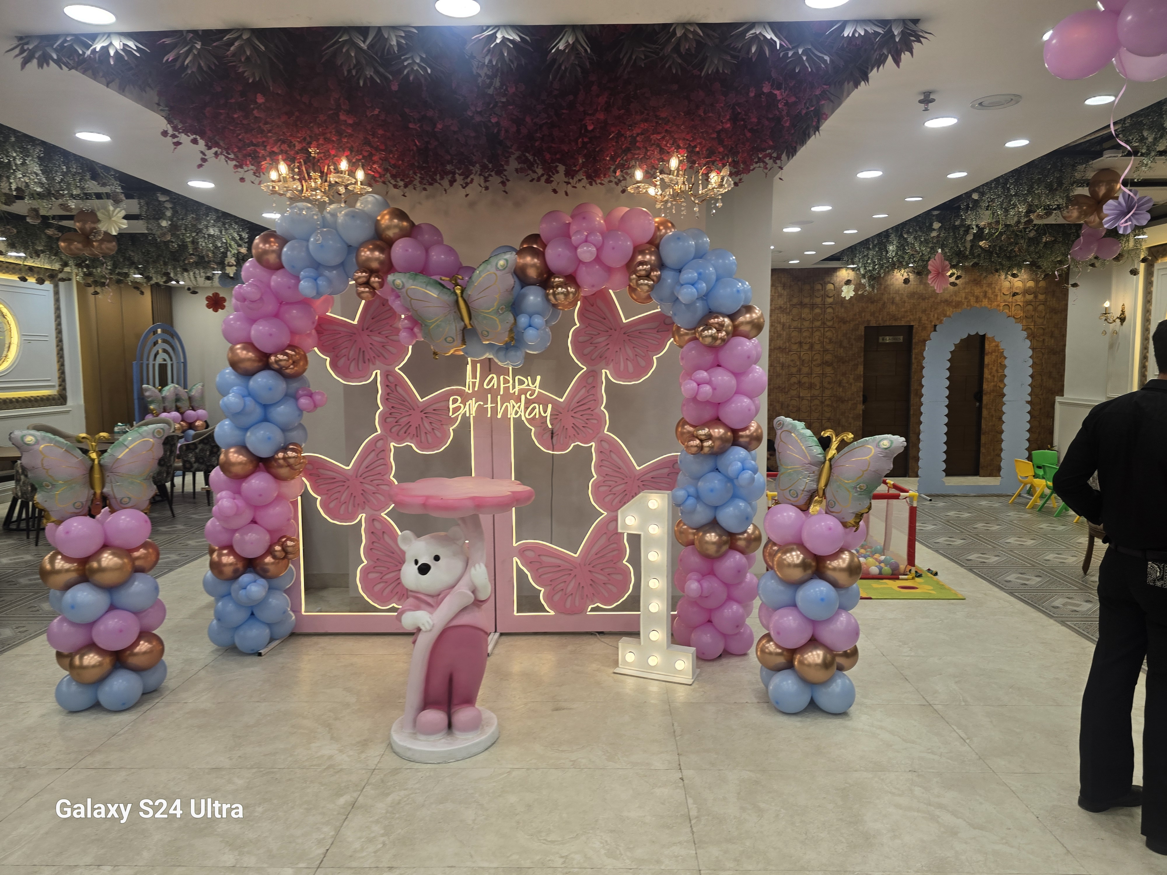 Birthday decoration at Erish Banquet