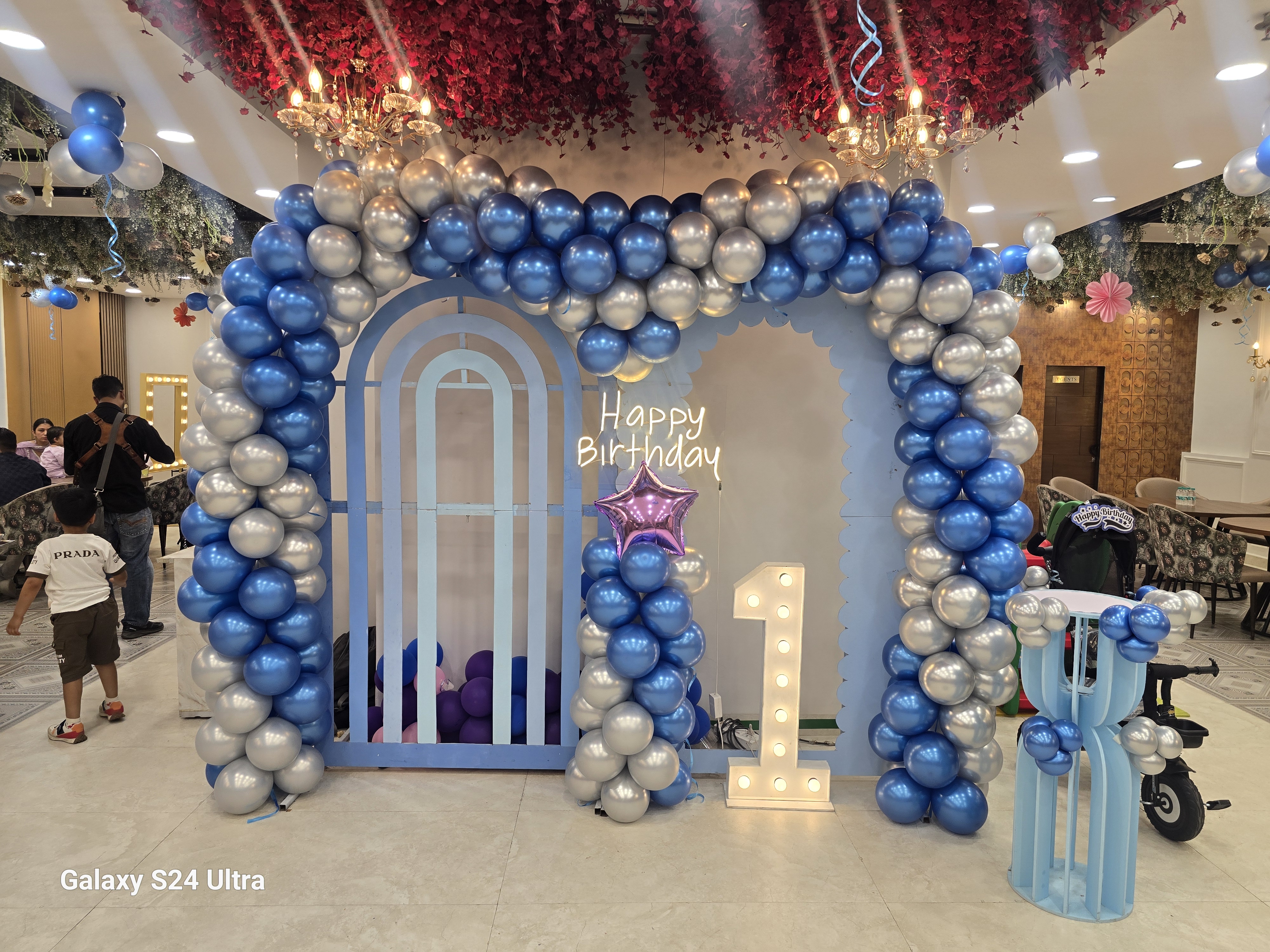 Premium event arrangement with elegant decor